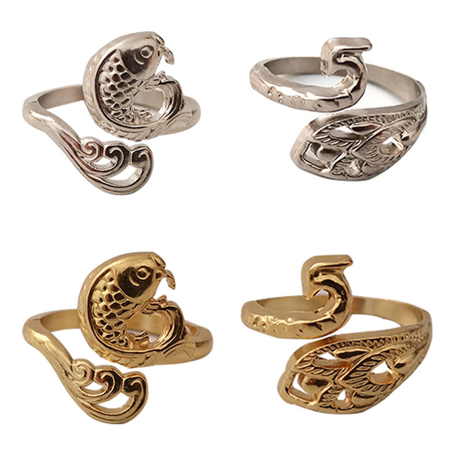 8x Rings Adjustable Crochet Advanced Knitting Loop Clothing Yarn Guide