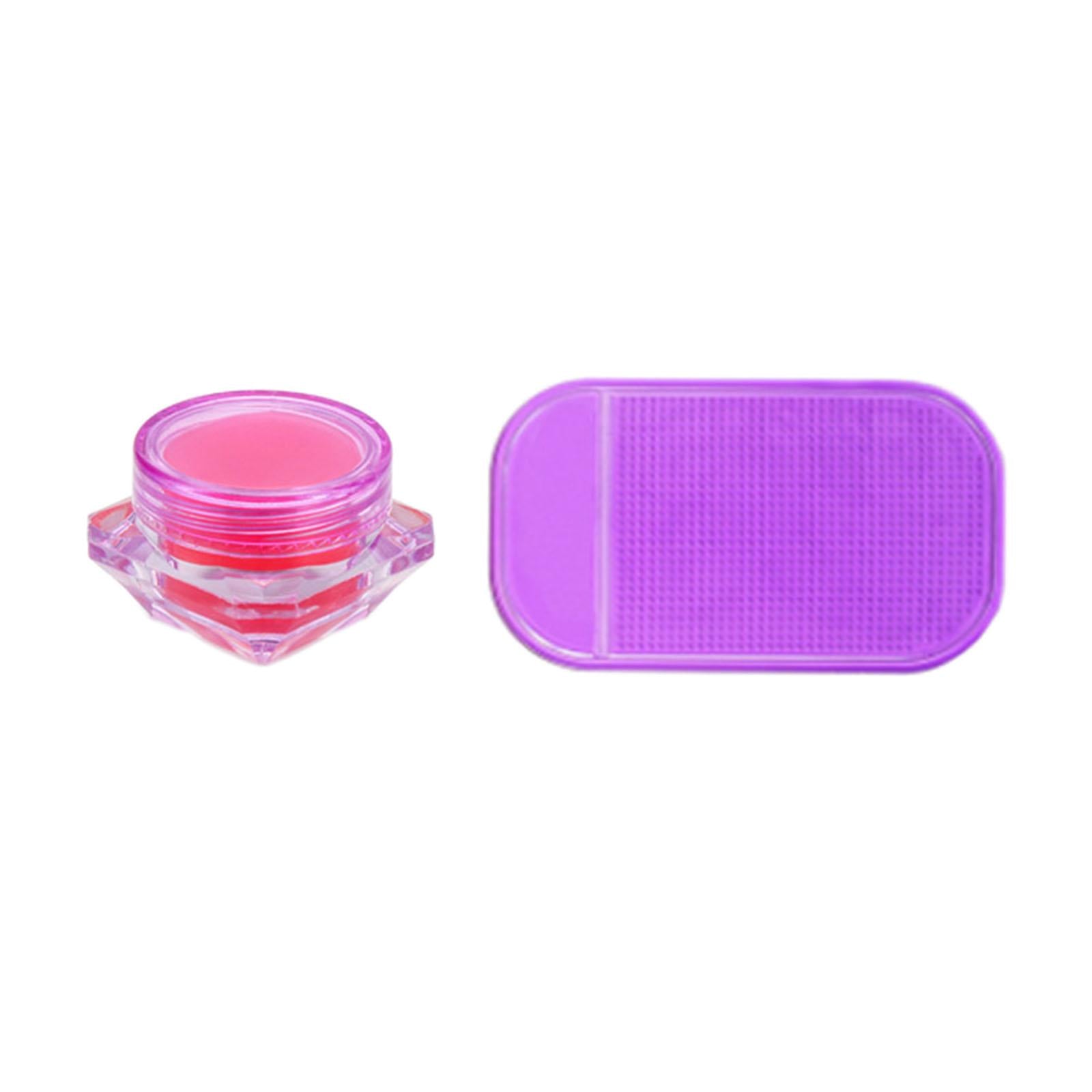 5D Resin Diamond Pen Point Drill Cross Stitch Embroidery Gradient purple