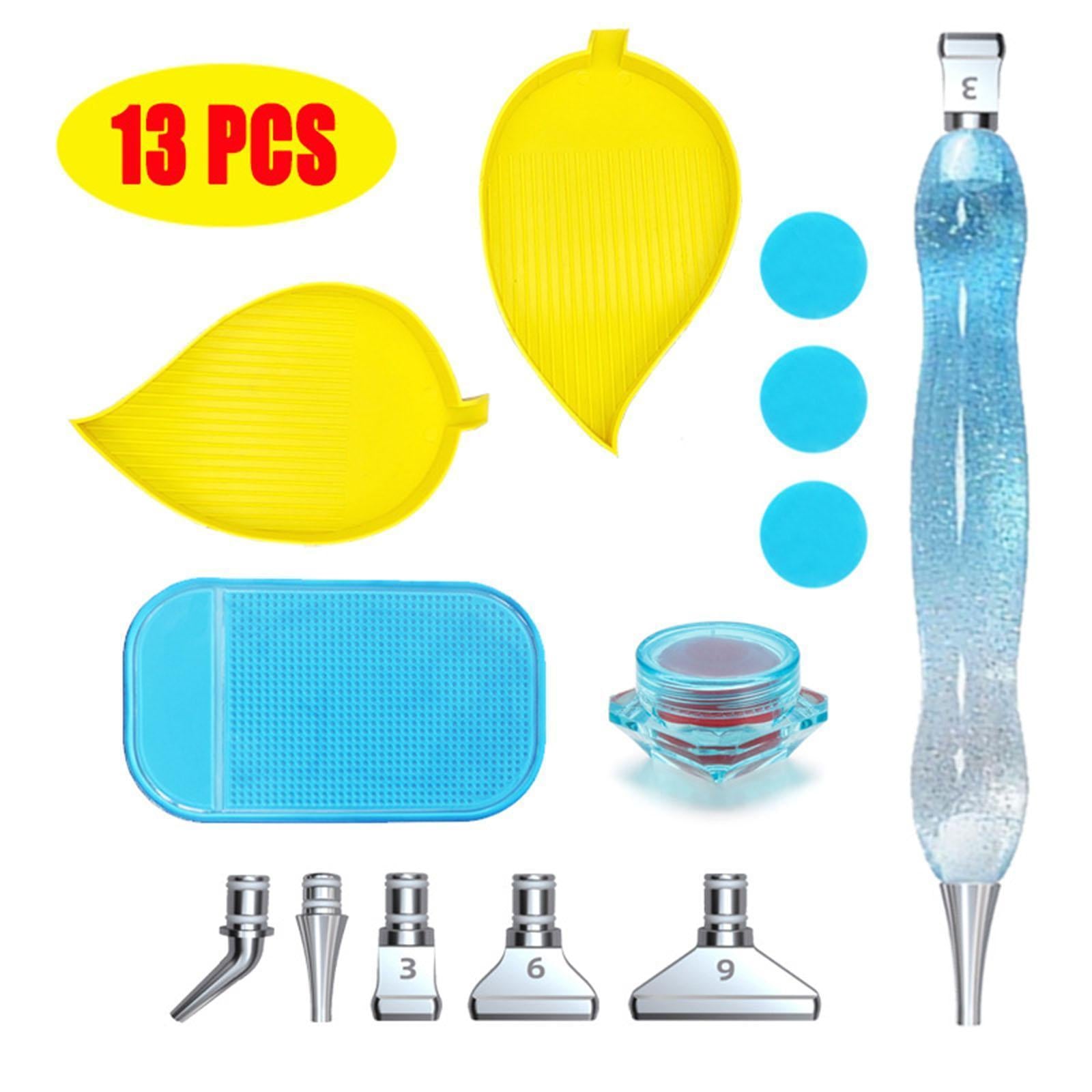 5D Resin Diamond Pen Point Drill Cross Stitch Embroidery Gradient green