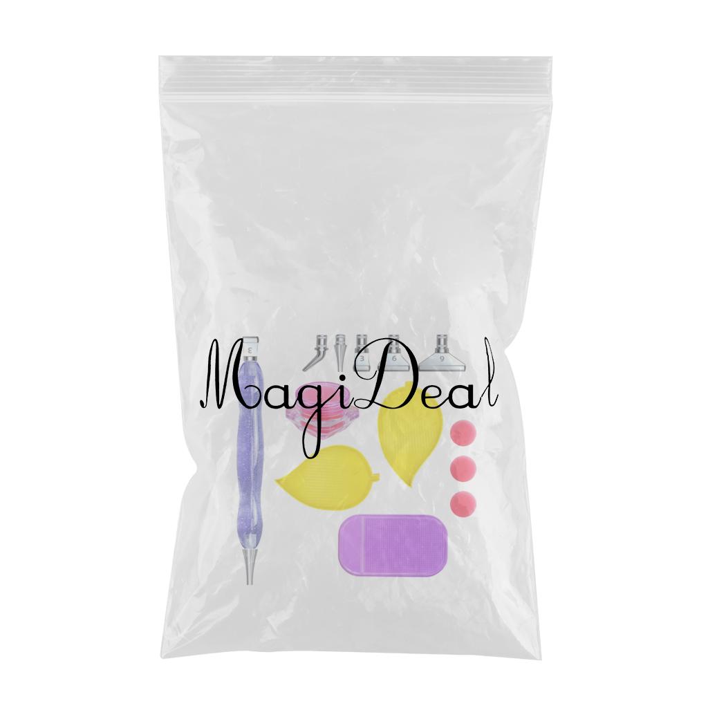 5D Resin Diamond Pen Point Drill Cross Stitch Embroidery Starry sky purple