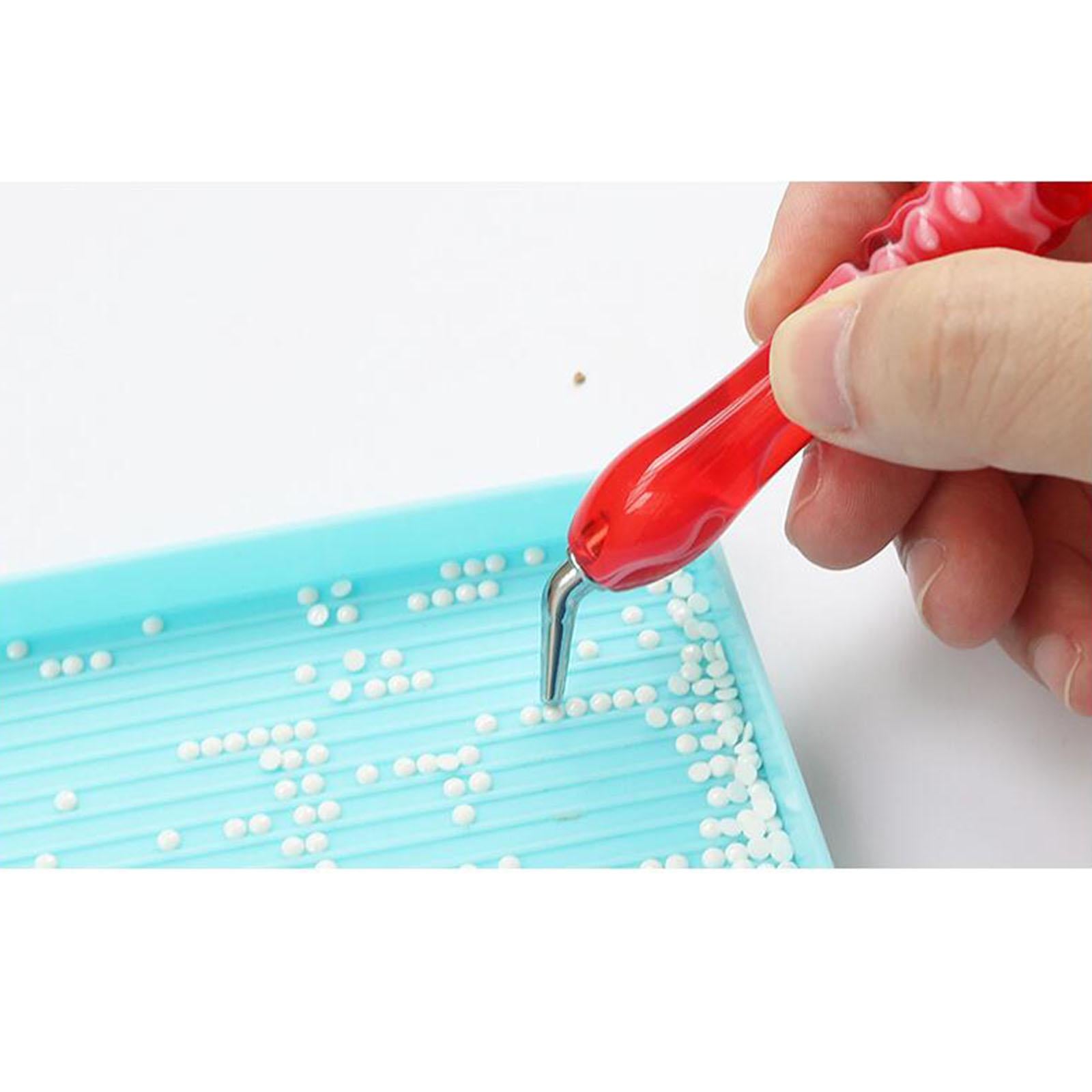 5D Resin Diamond Pen Point Drill Cross Stitch Embroidery Transparent pattern