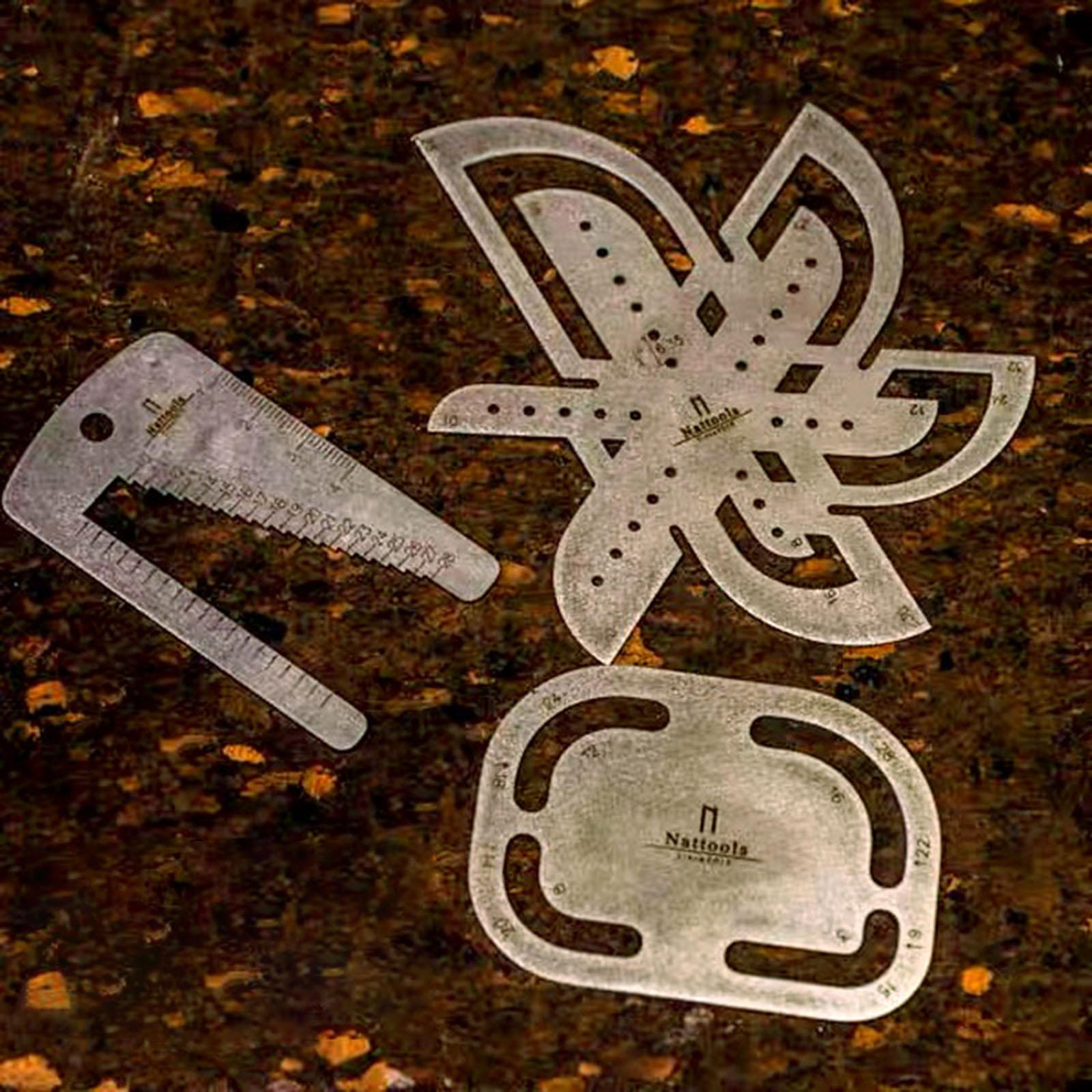 Watchband Ruler Stencil Template Belt Punch Auxiliary Tools R3 to R28mm