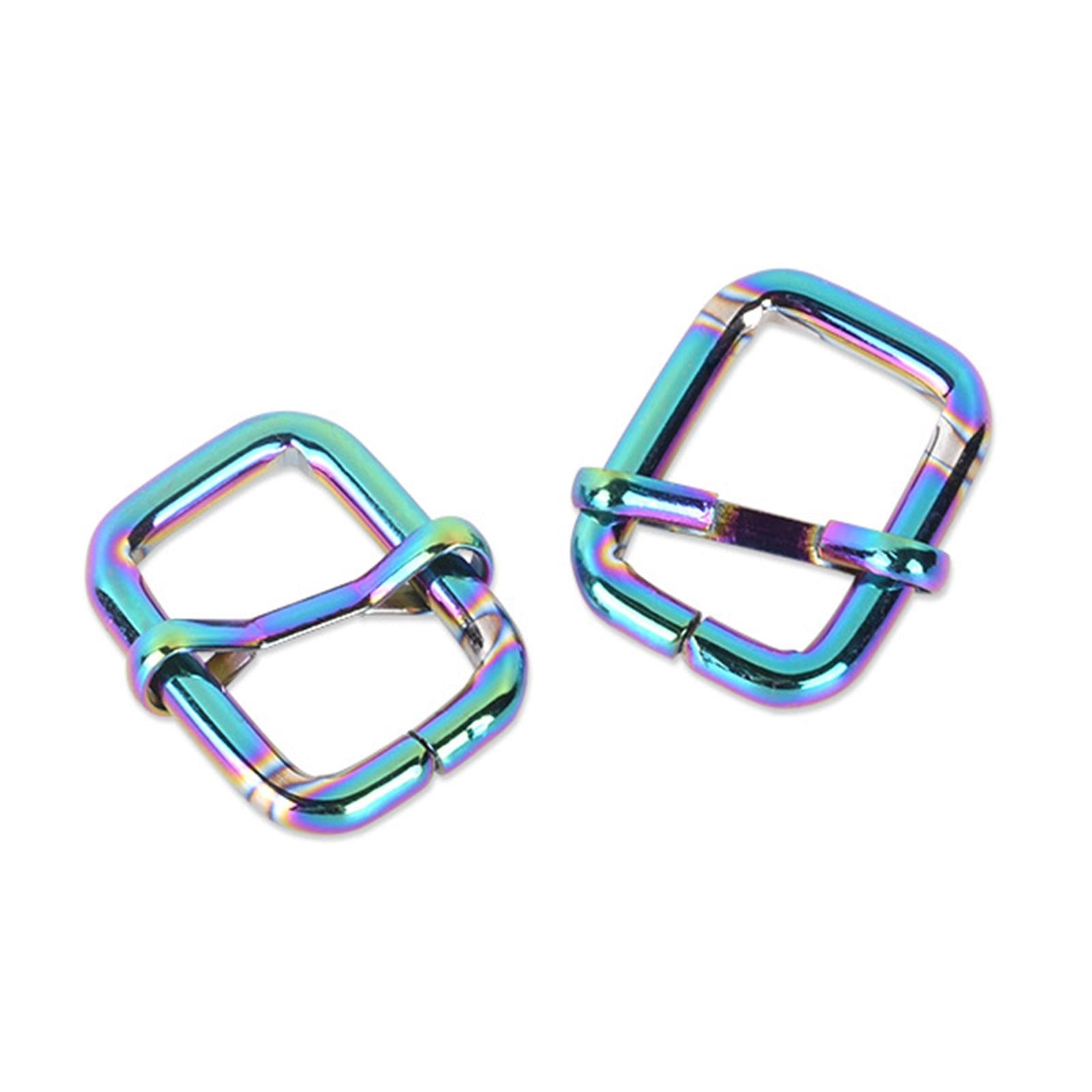 10pcs Buckle Adjustable Quick Release Replacement Clips 13x20mm Colorful