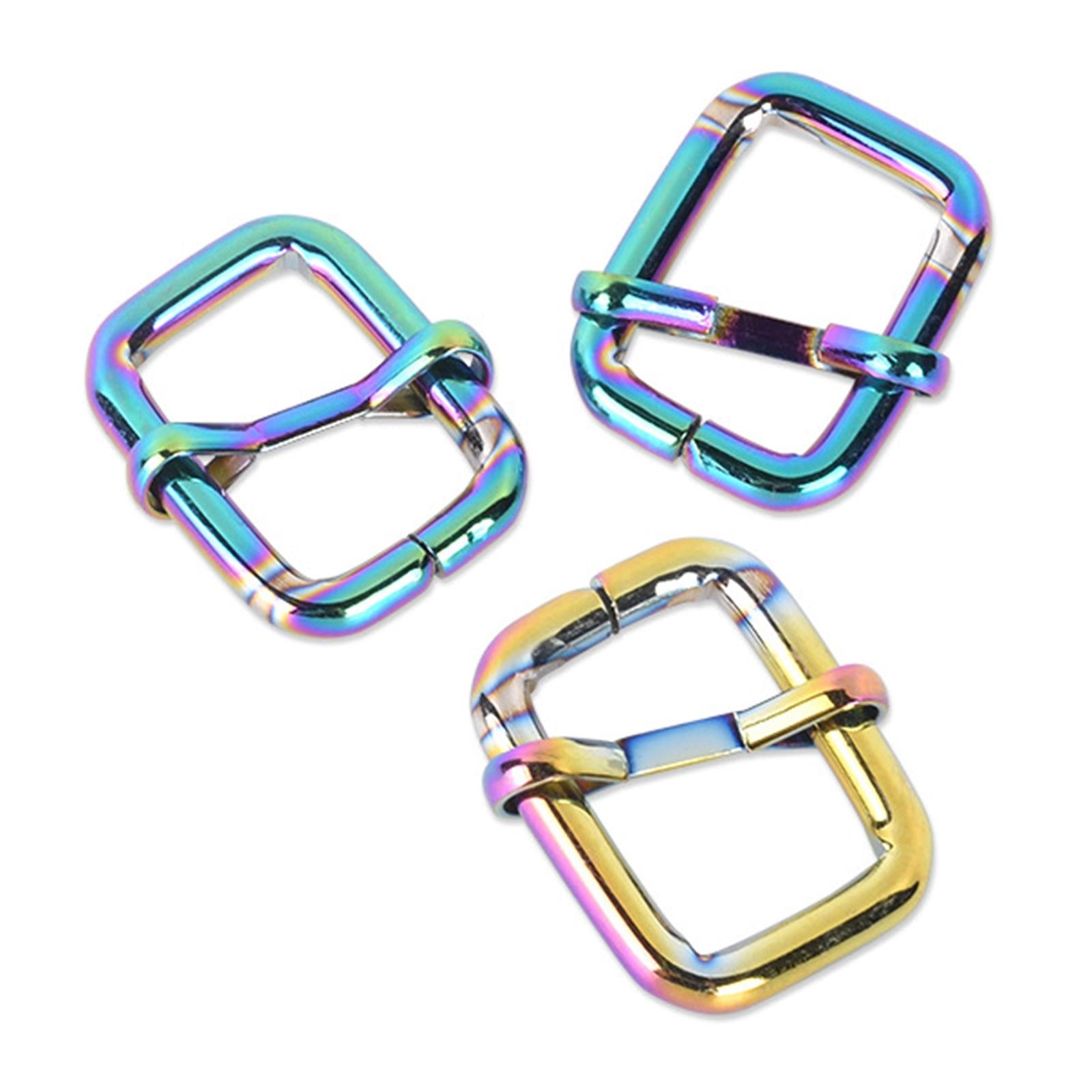 10pcs Buckle Adjustable Quick Release Replacement Clips 13x20mm Colorful