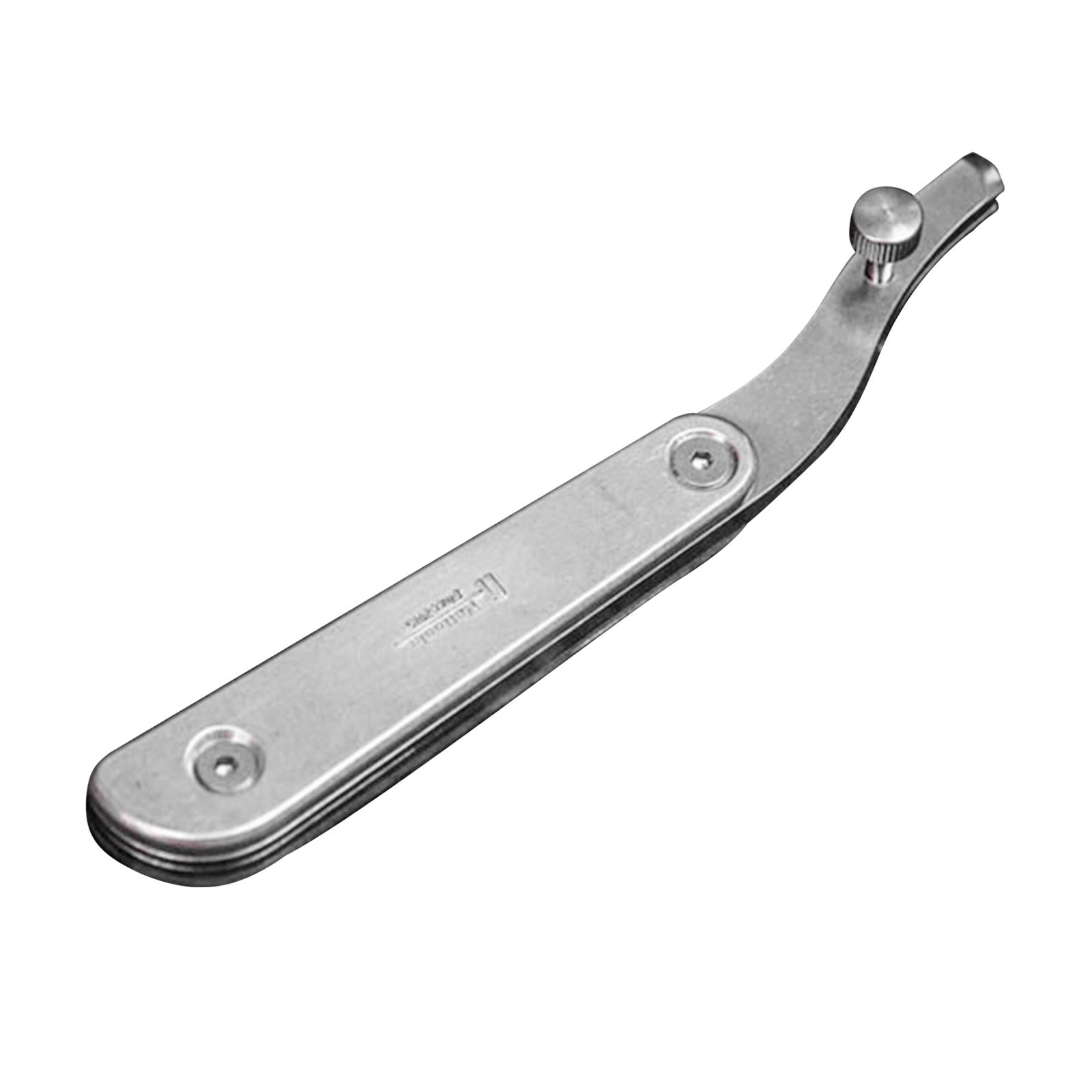 Stainless Steel Leather Edge Creaser Adjustable Leathercraft Crimping Tool Edge Creaser