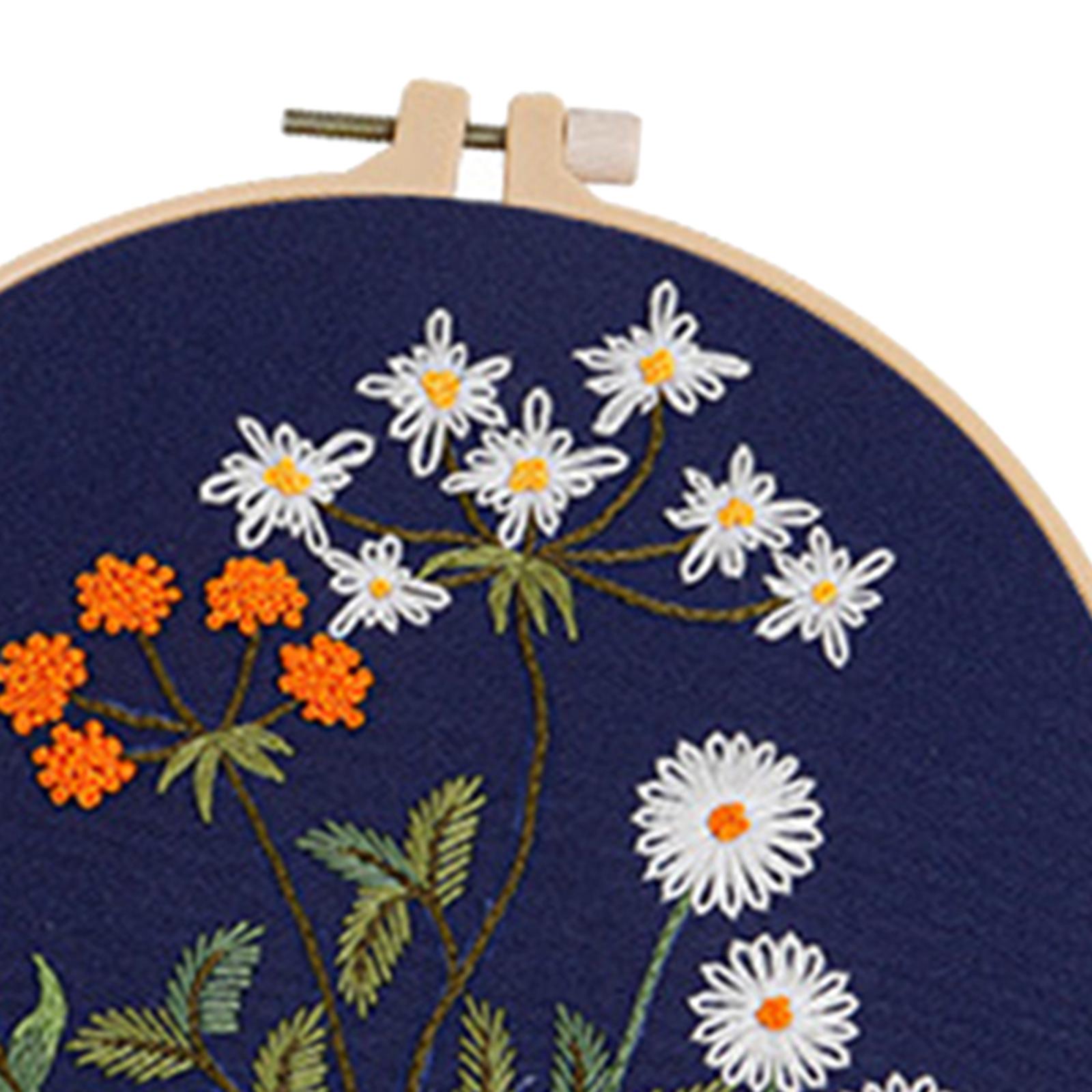 Embroidery Kit Cross Stitch Flowers Manual for Beginners Fragrant Flowers 1