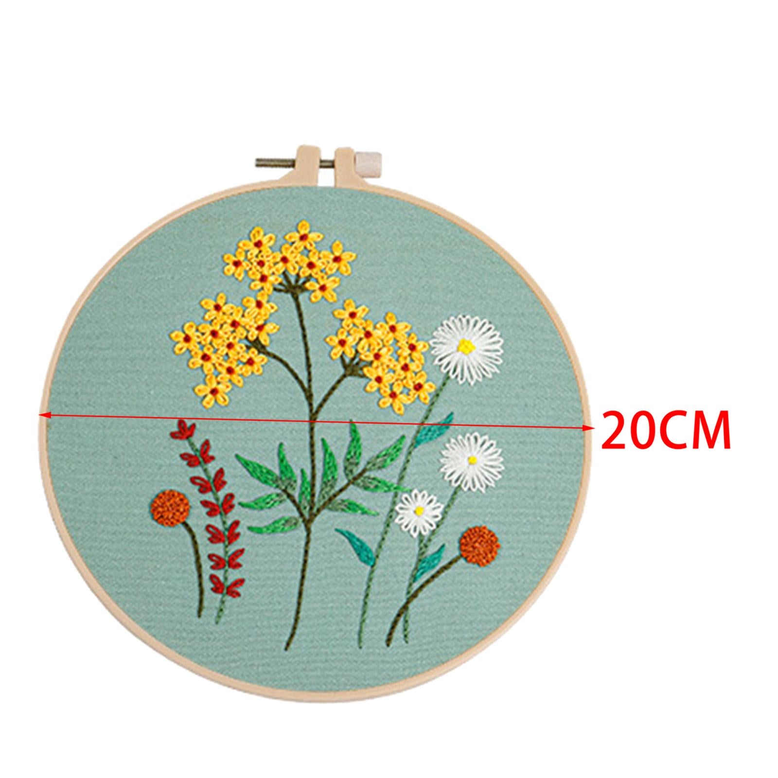 Embroidery Kit Cross Stitch Flowers Manual for Beginners Fragrant Flowers 2