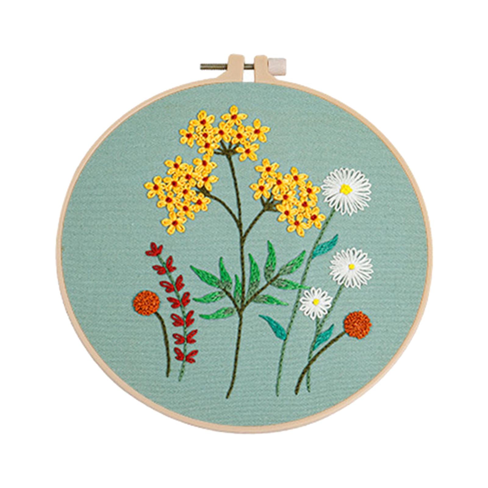 Embroidery Kit Cross Stitch Flowers Manual for Beginners Fragrant Flowers 2