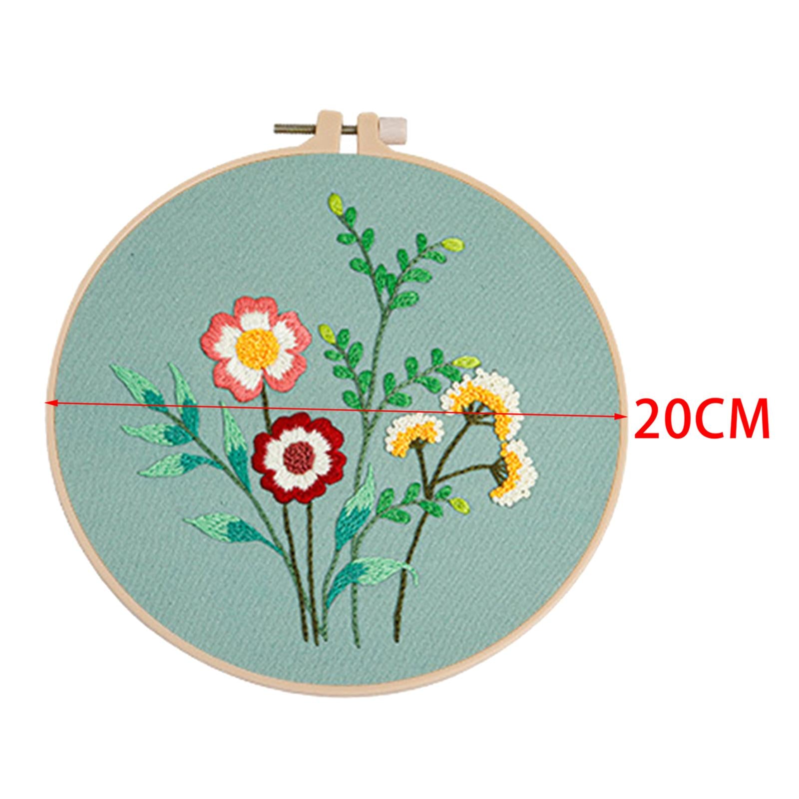 Embroidery Kit Cross Stitch Flowers Manual for Beginners Fragrant Flowers 3