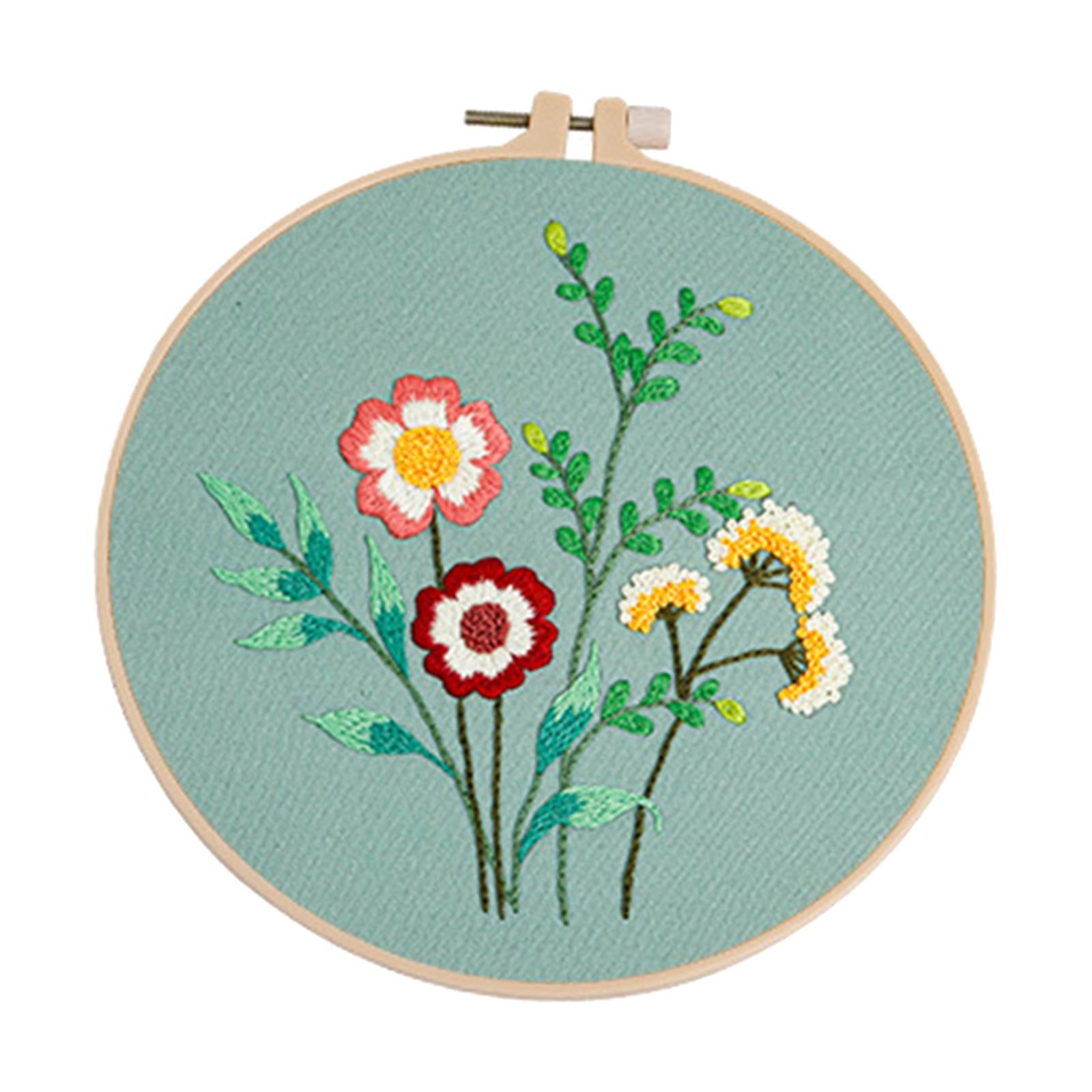 Embroidery Kit Cross Stitch Flowers Manual for Beginners Fragrant Flowers 3