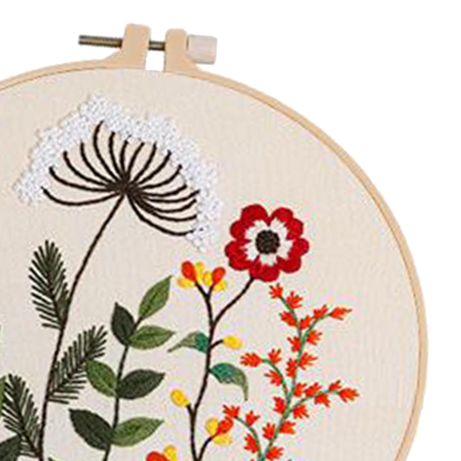 Embroidery Kit Cross Stitch Flowers Manual for Beginners Fragrant Flowers 5