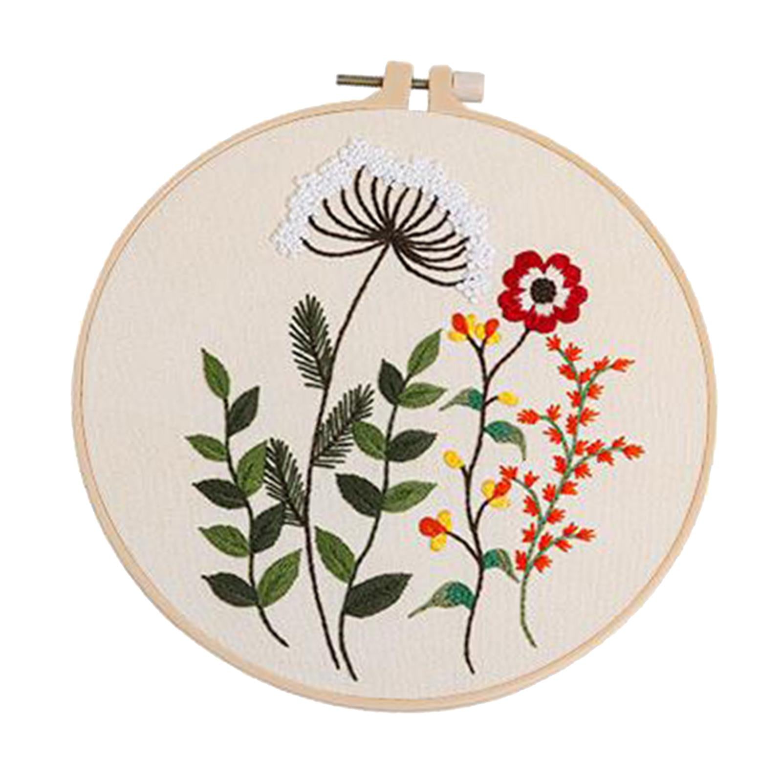 Embroidery Kit Cross Stitch Flowers Manual for Beginners Fragrant Flowers 5