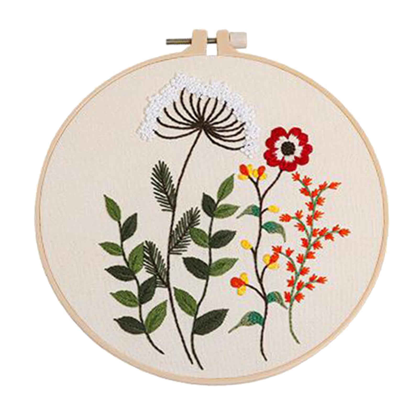Embroidery Kit Cross Stitch Flowers Manual for Beginners Fragrant Flowers 5