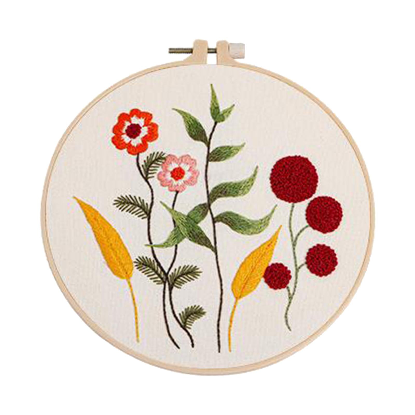 Embroidery Kit Cross Stitch Flowers Manual for Beginners Fragrant Flowers 6