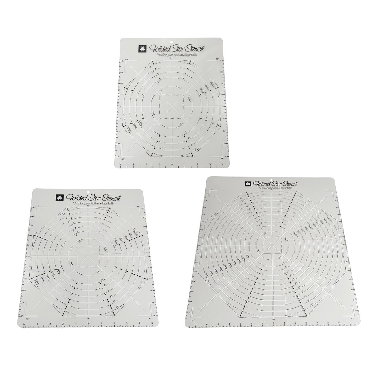 Sewing Template Patchwork Quilting Ruler for Domestic Sewing Machine 8inch
