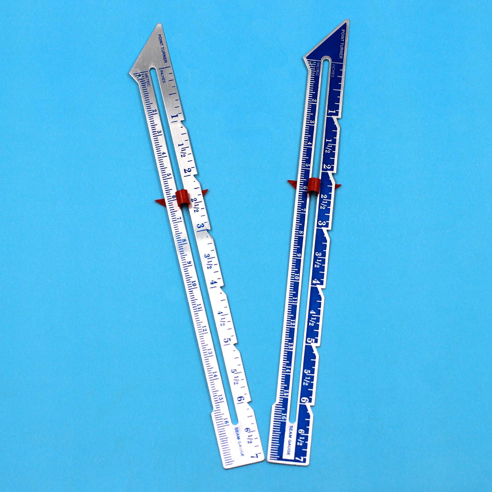 Machine 8 Knitting Gauge Perfect for Hems Sewing Essential Tool Silver"