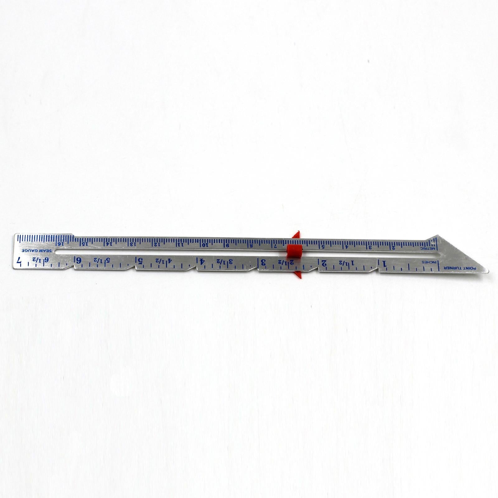 Machine 8 Knitting Gauge Perfect for Hems Sewing Essential Tool Silver"