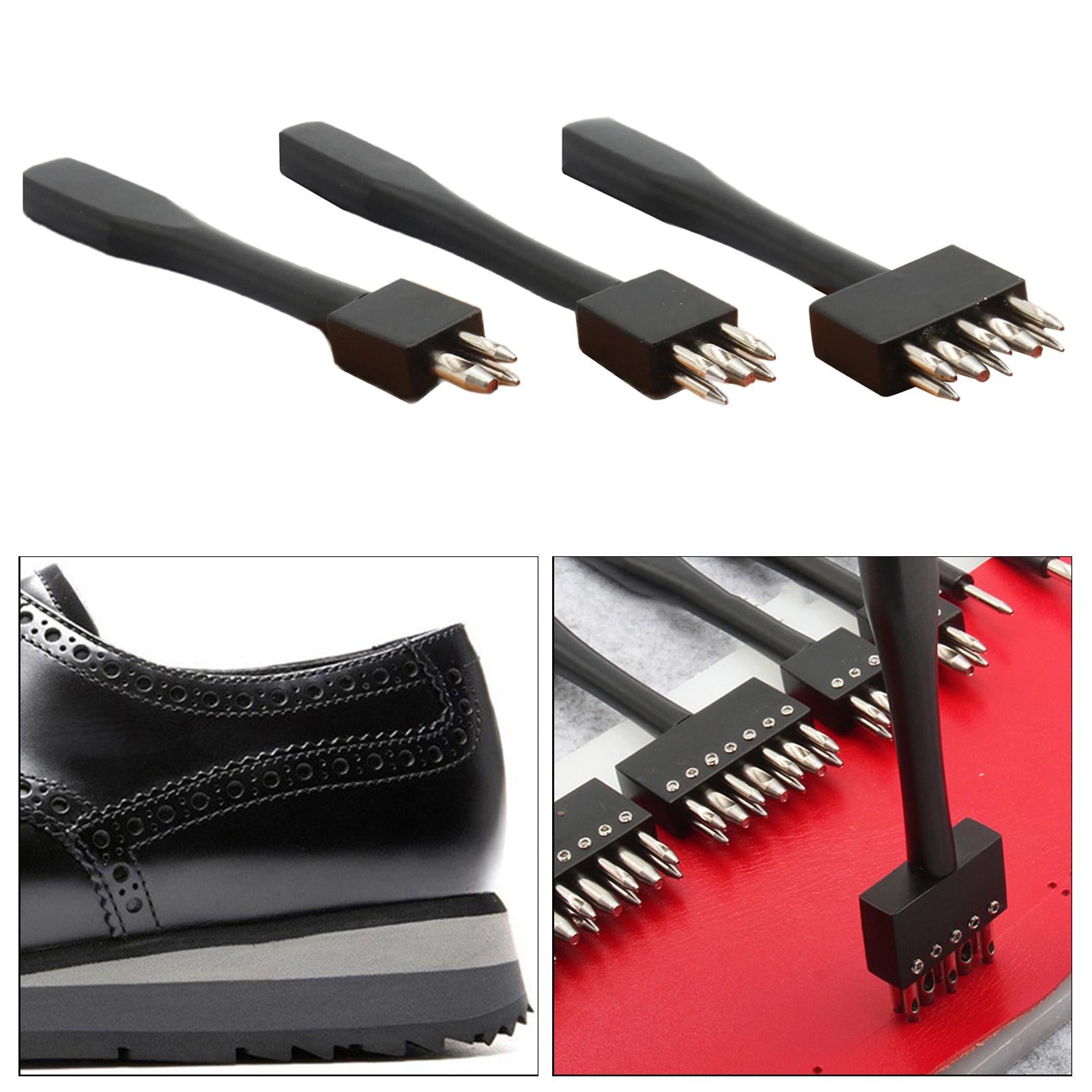 Prong Punch Hole Punch Cutter Jewelry Making Watch Straps Stitching 3 Prong