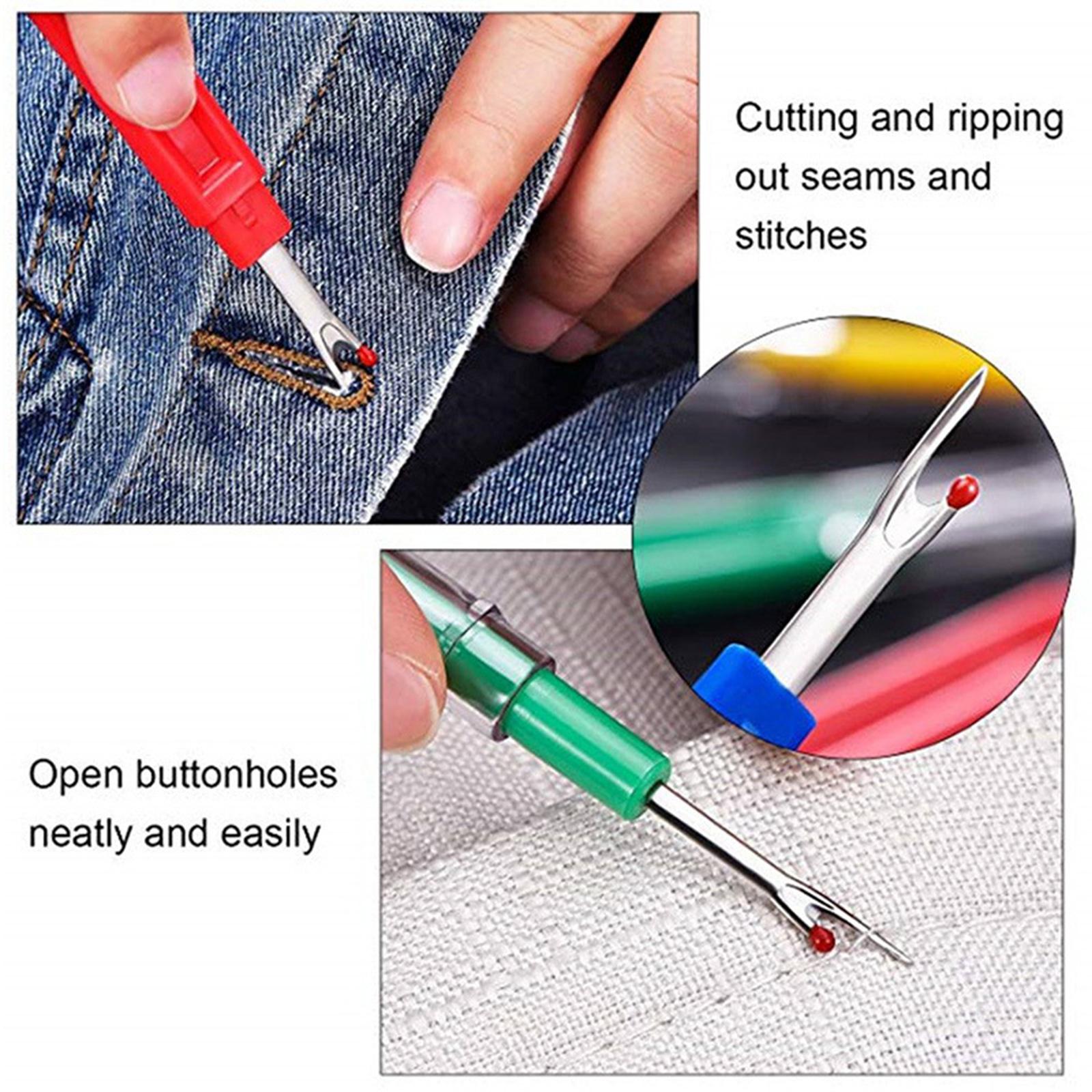 Stitch Ripper Plastic Handle Thread Seam Cutter Remover Sewing Craft 2