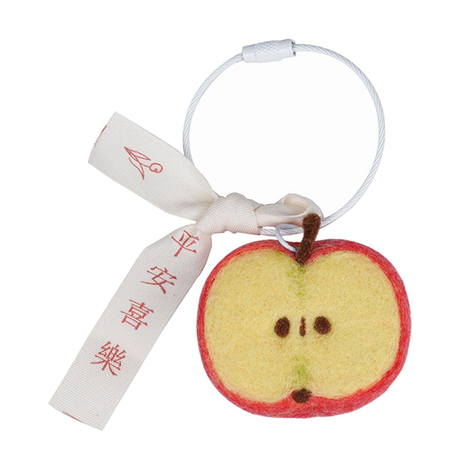 DIY Wool Needle Craft Felting Fruit Poked Starter Beginners Kit Apples