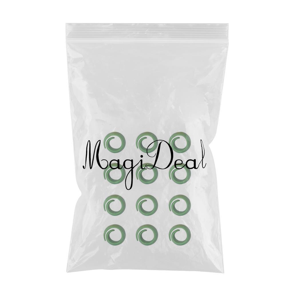 12 Pieces Sewing Thread Spools Saver Thread Holder Sewing Tool Accessory Green