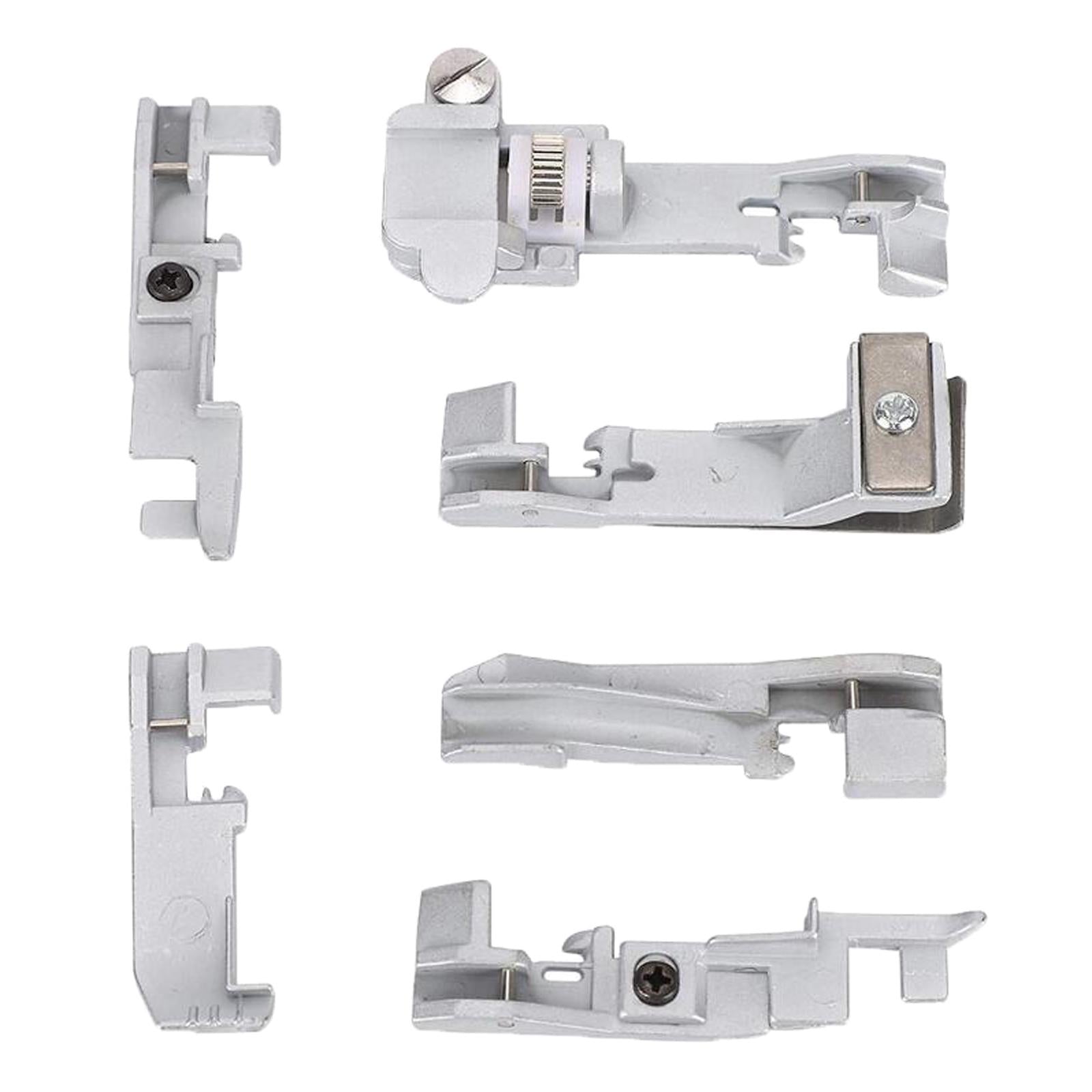 6pcs Overlock Presser Foot Set Kit Fit for Singer 14U 14CG754 14SH654