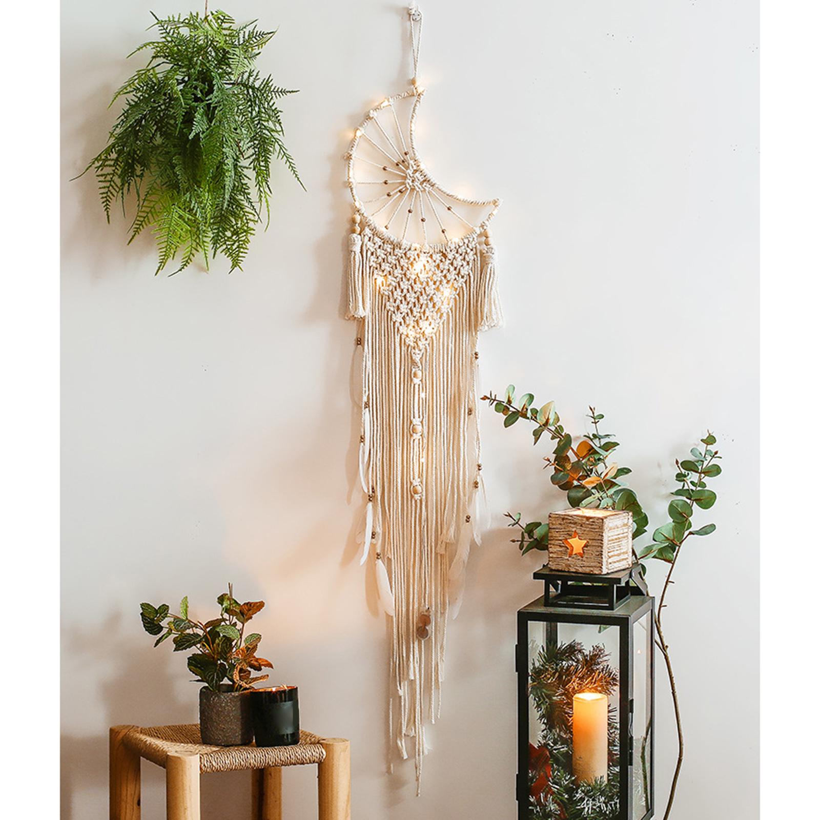 3x Wood Weaving Loom Kit with Needle Multi-Craft DIY Kids Adult Weaver Tool