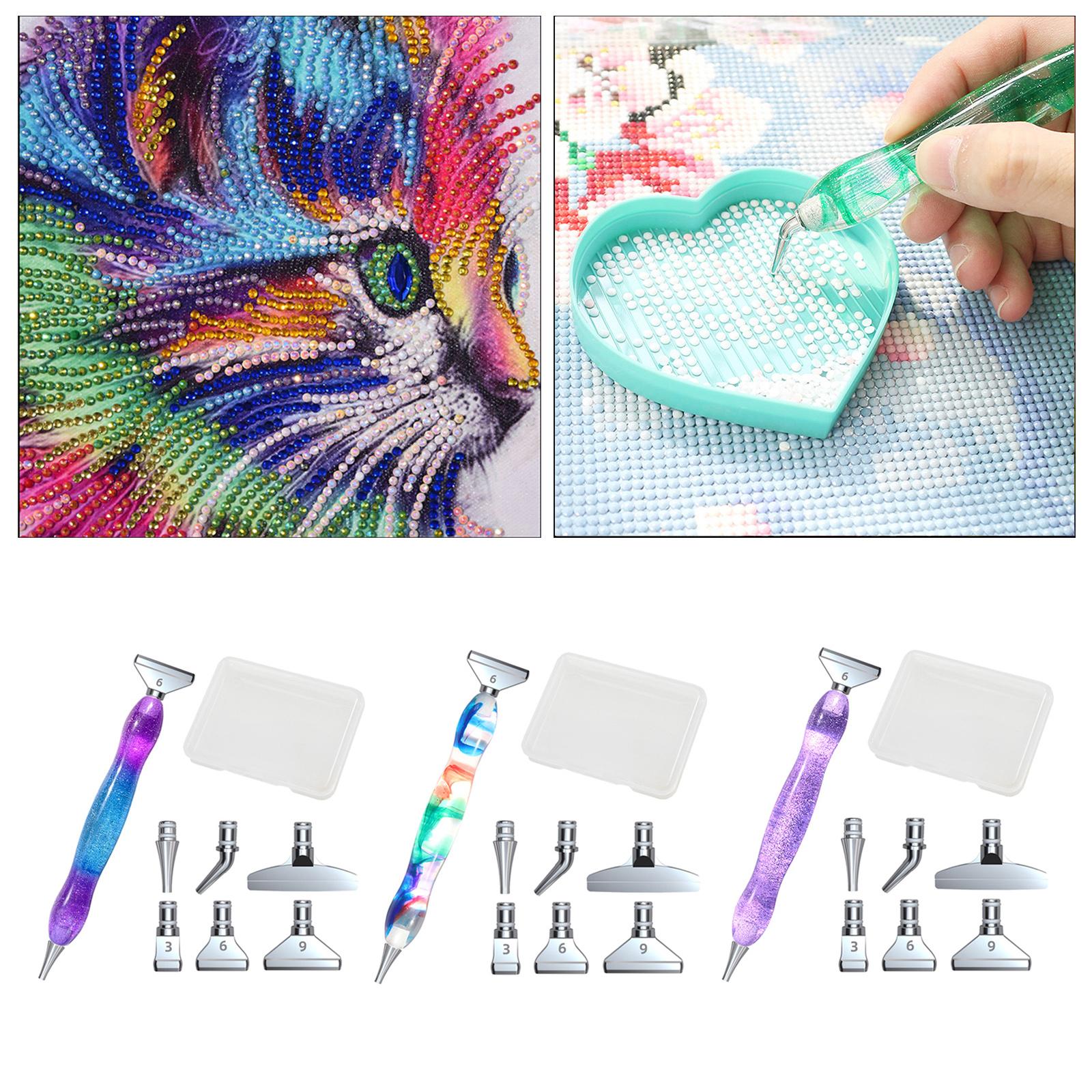 Diamond Painting Pen Kit Cross-Stitch Tool Cross Stitch Crafts Purple Sky