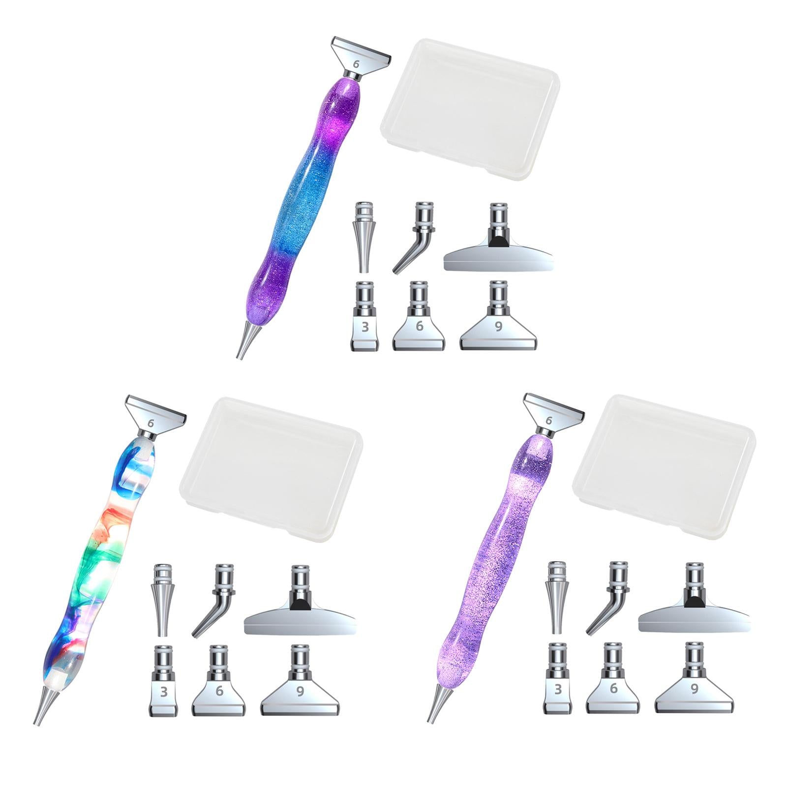 Diamond Painting Pen Kit Cross-Stitch Tool Cross Stitch Crafts Purple Sky
