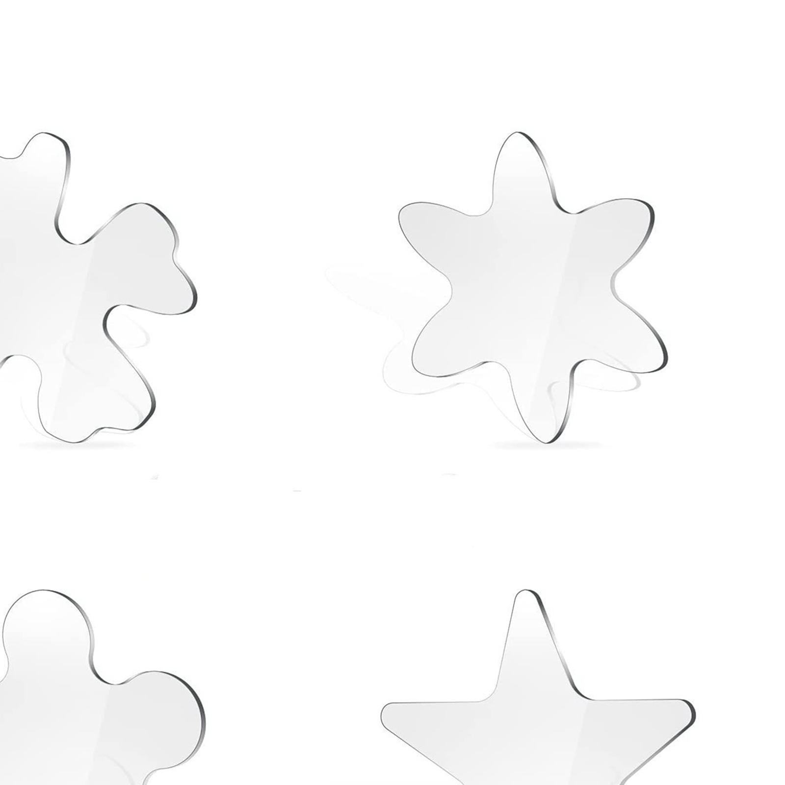 4Pcs Quilting Template DIY Sewing Tools Transparent Acrylic Patchwork Craft