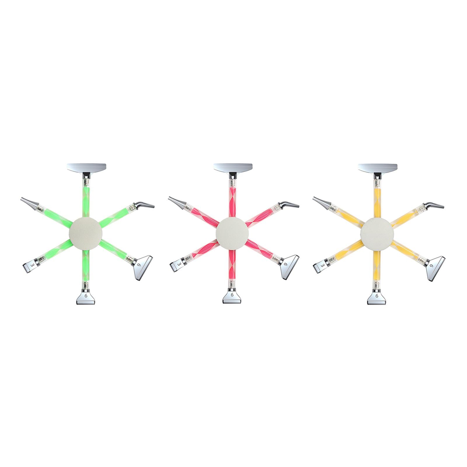 Multi-link 6 Heads 5D Diamond Painting Drill Pen Rhinestone Picker Green