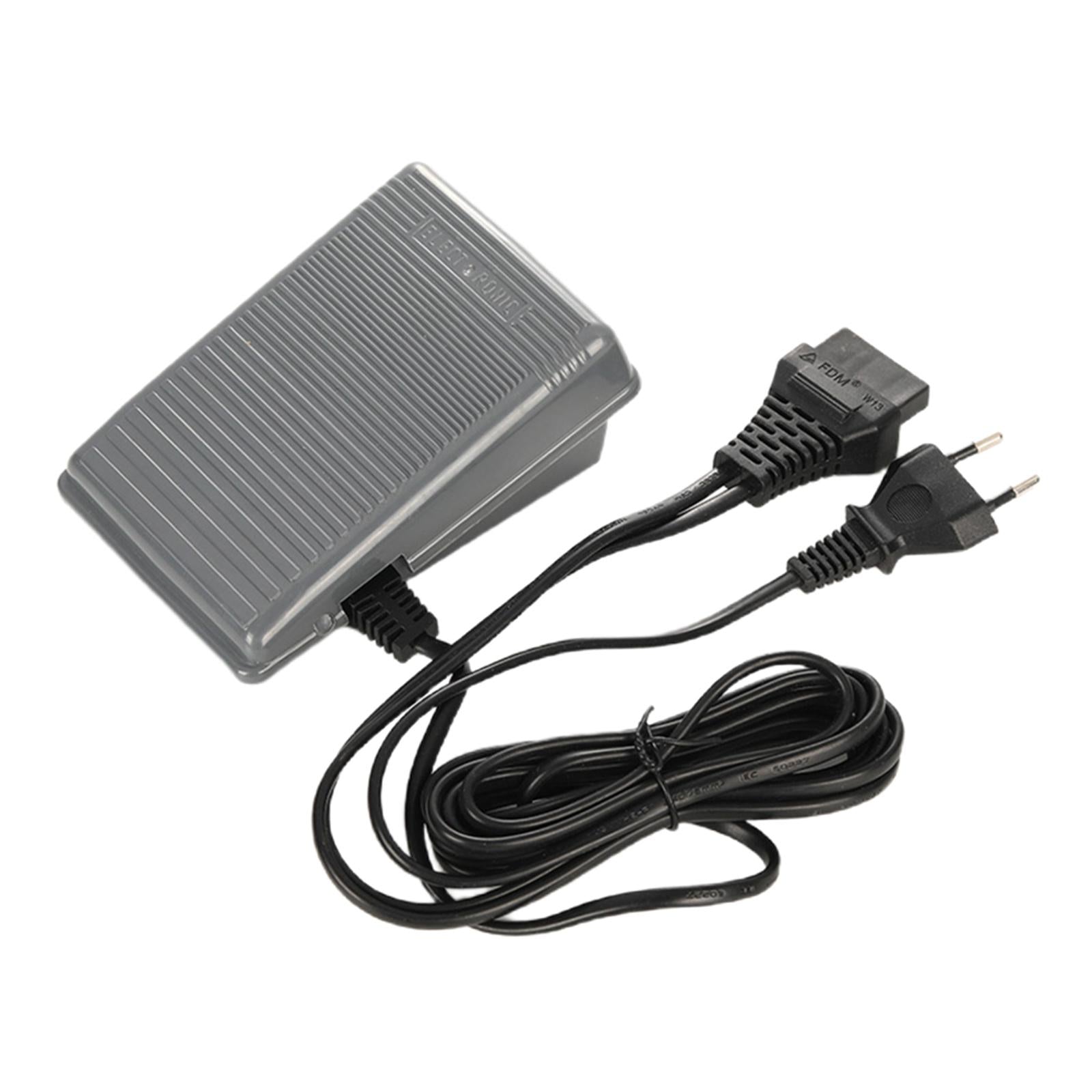 Speed Adjustor Sewing Machine Parts Powercord Foot Pedal Controller Switch