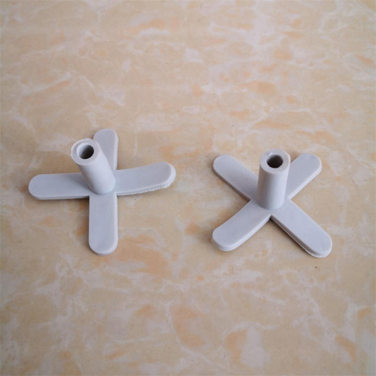 10 PCS Coil Cross Stand Thread Spool Cone Holder White Plastic Sewing Part