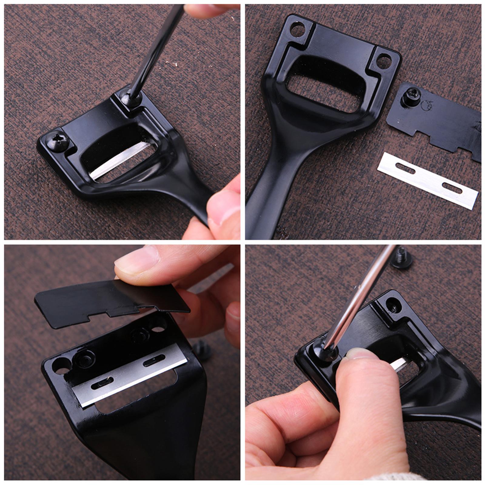 Leather Skiver Set DIY Tool Craft Skiving Sharp Knife Leathercraft Accessory