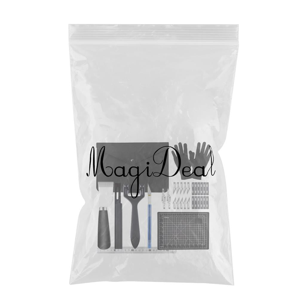 Leather Skiver Set DIY Tool Craft Skiving Sharp Knife Leathercraft Accessory