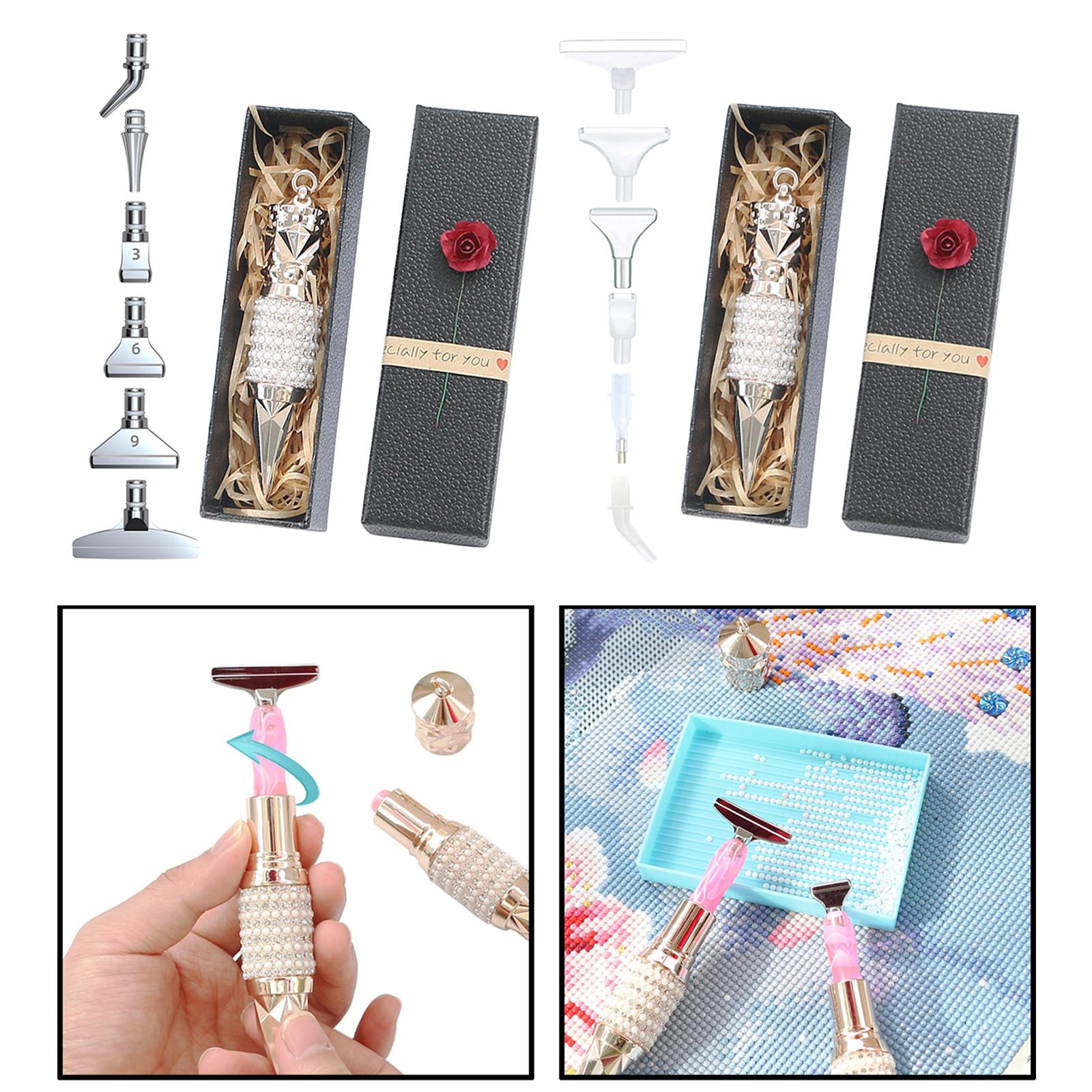 Diamond Painting Pen Kit Tools Single Placers Cross Stitch Plastic Head