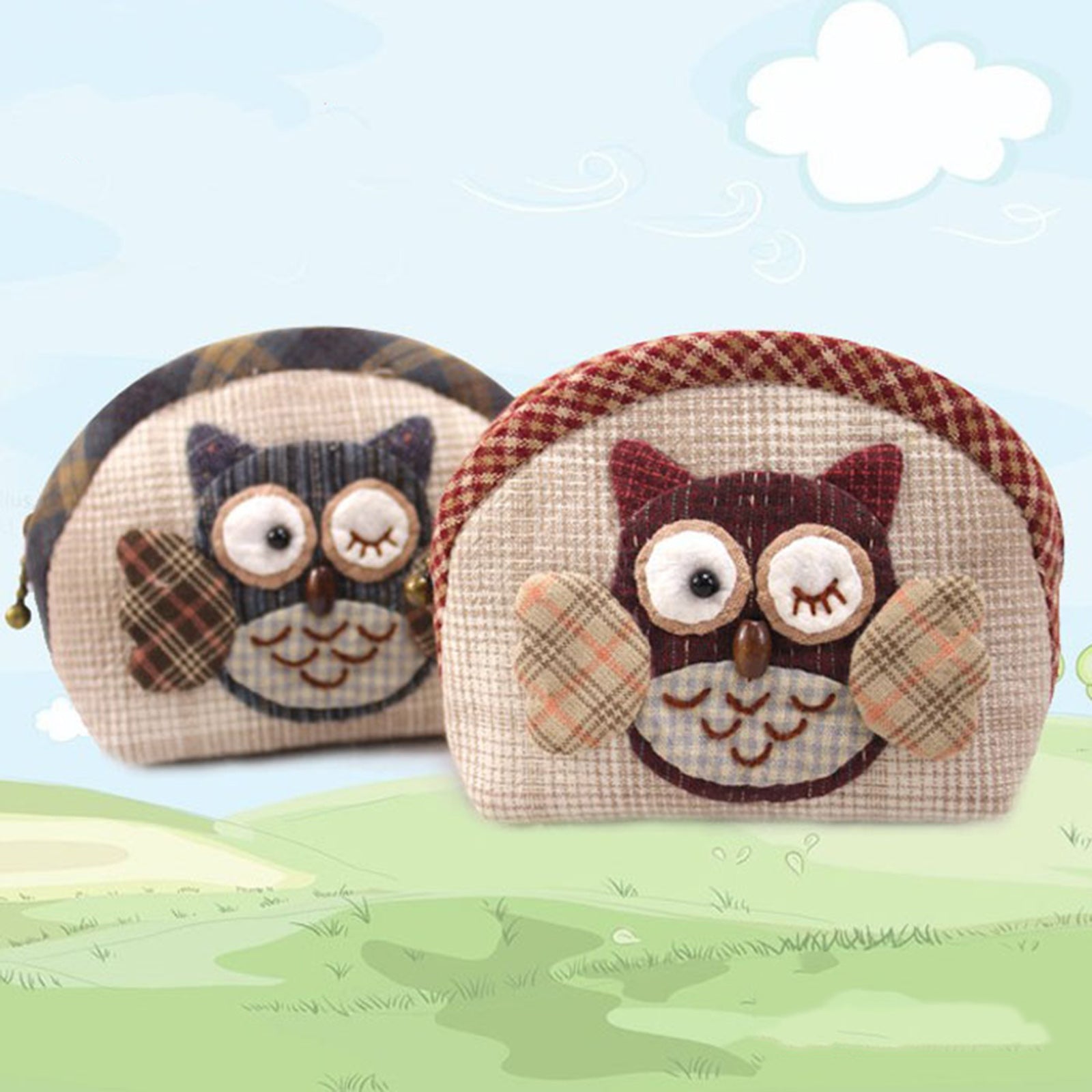 Patchwork Quilting Ruler Stencil Wallet Template Drawing Handmade Purse L