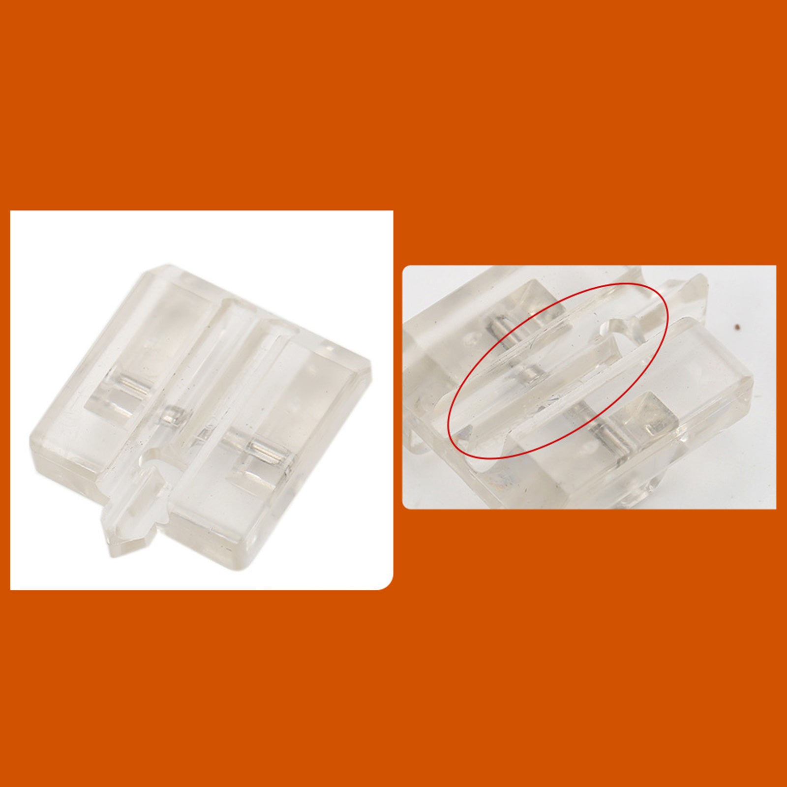 Sewing Machine Foot Presser Invisible Concealed Snap for Butterfly Household