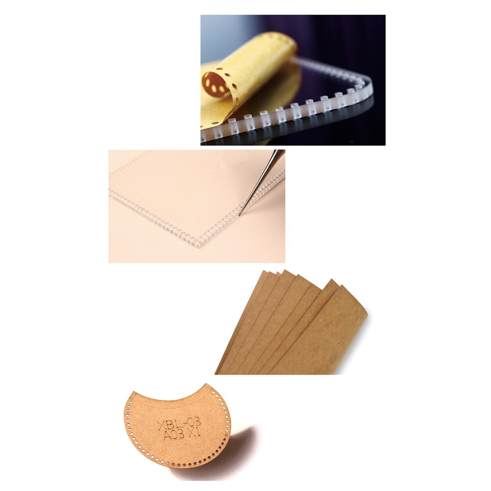 5 Pieces Patchwork Quilting Ruler Template Wallet Stencil Bag Sewing Tools