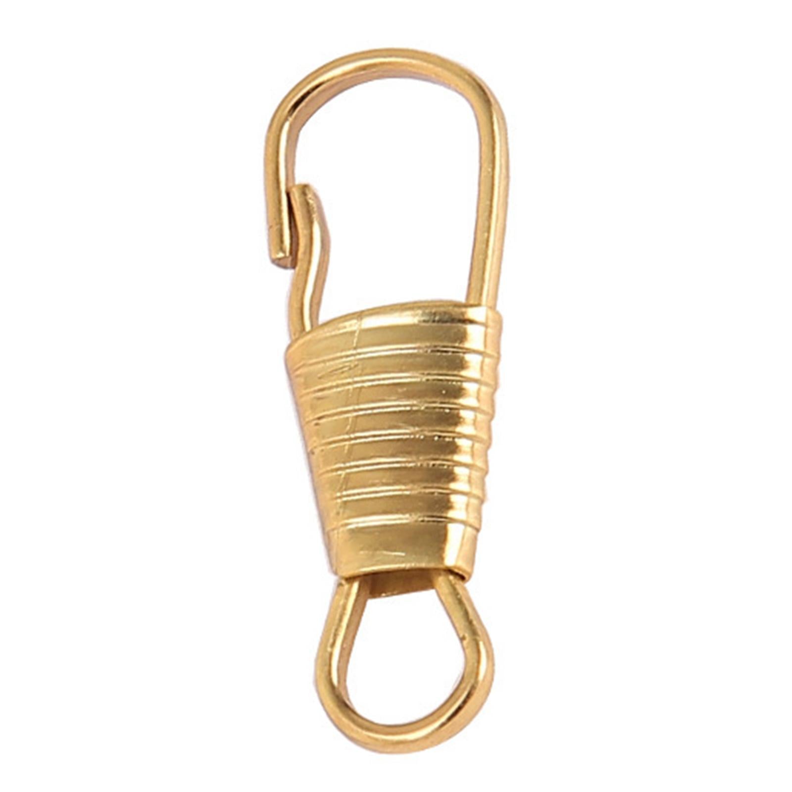 20 Pieces Zipper Pull Detachable Zipper Puller for Coat Boots 4 Colors Clip Gold