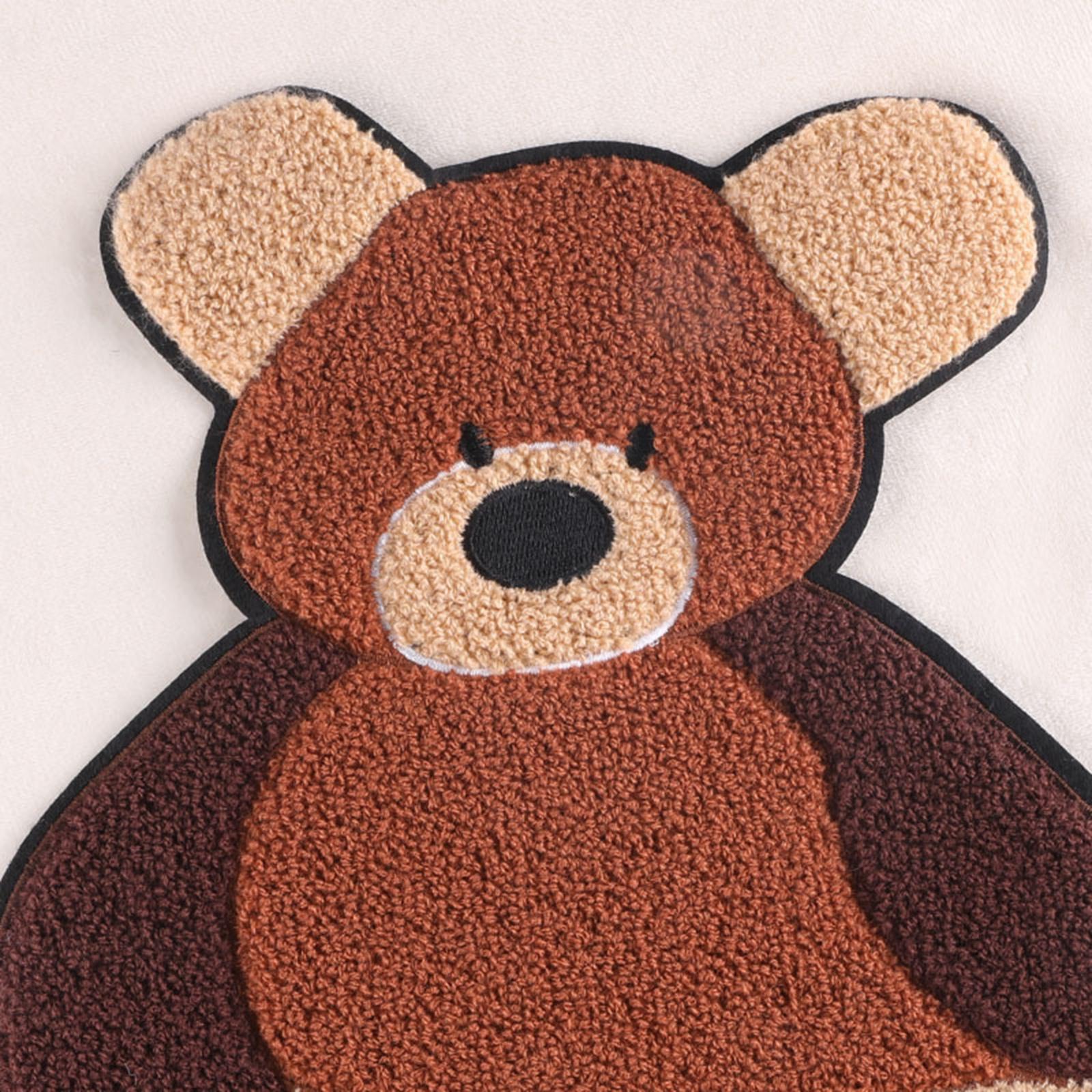3D Cartoon Bear Embroidery Patch Applique Sew On Craft for Home Jacket Bag