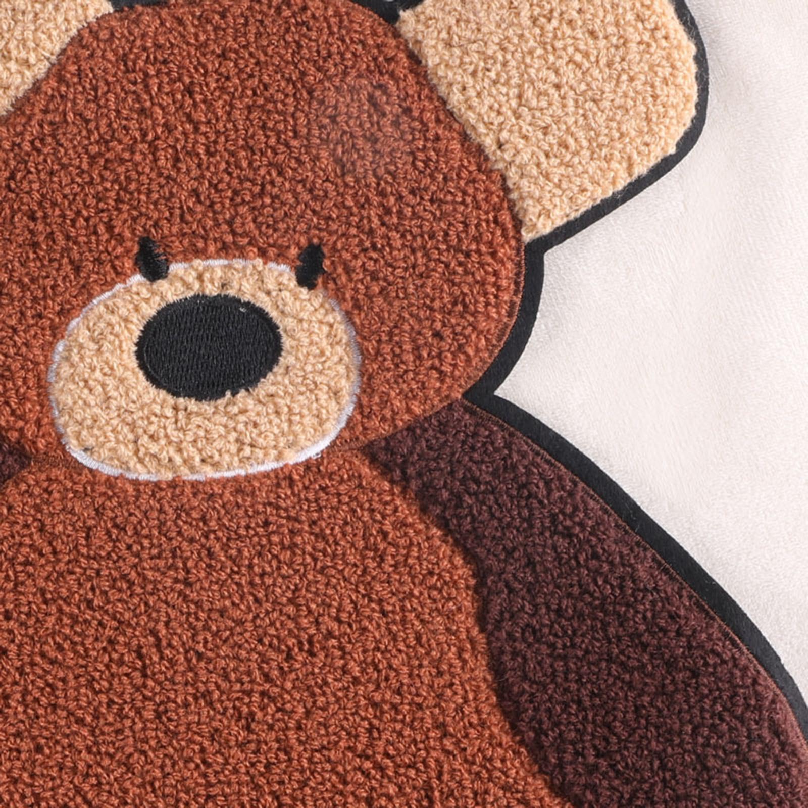 3D Cartoon Bear Embroidery Patch Applique Sew On Craft for Home Jacket Bag