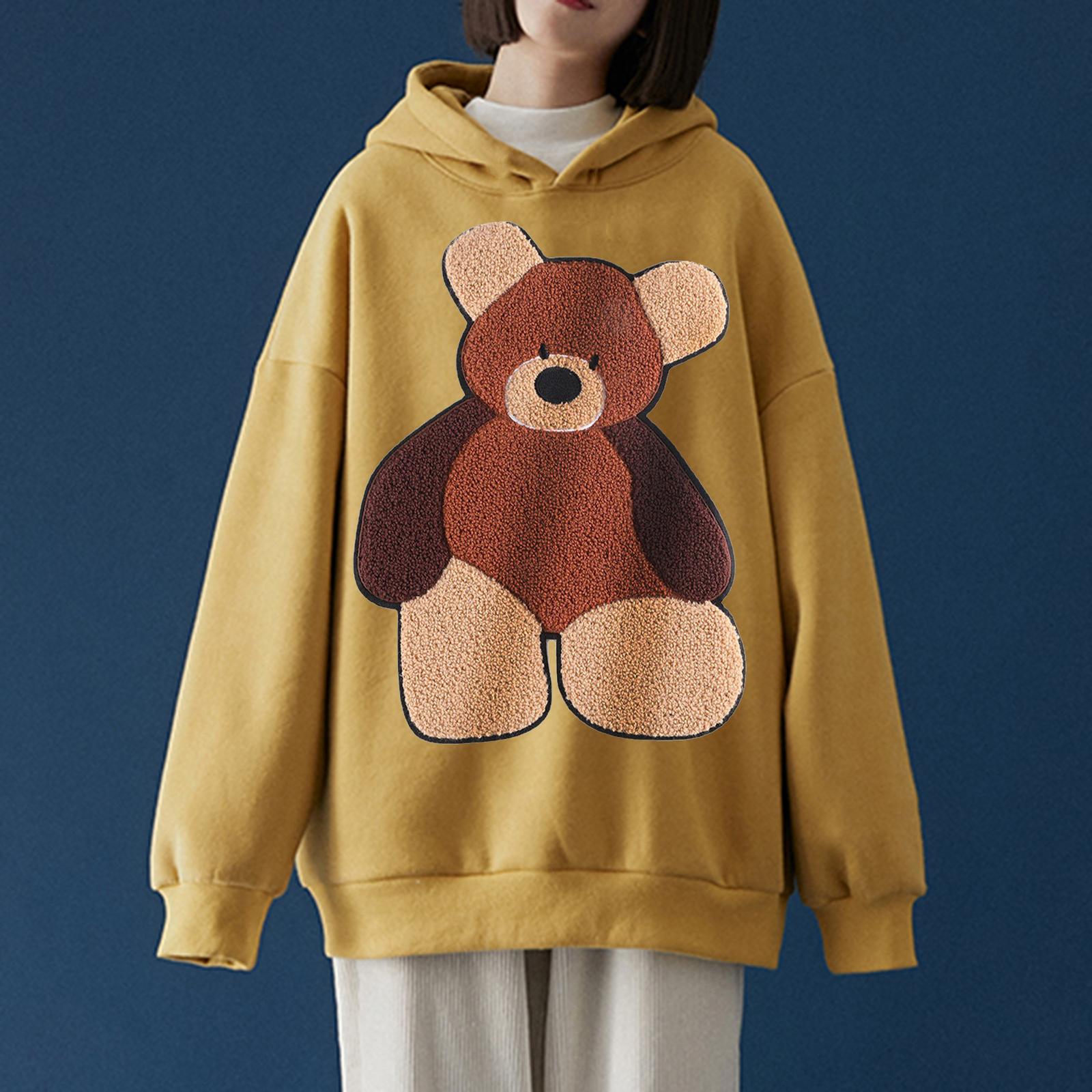 3D Cartoon Bear Embroidery Patch Applique Sew On Craft for Home Jacket Bag