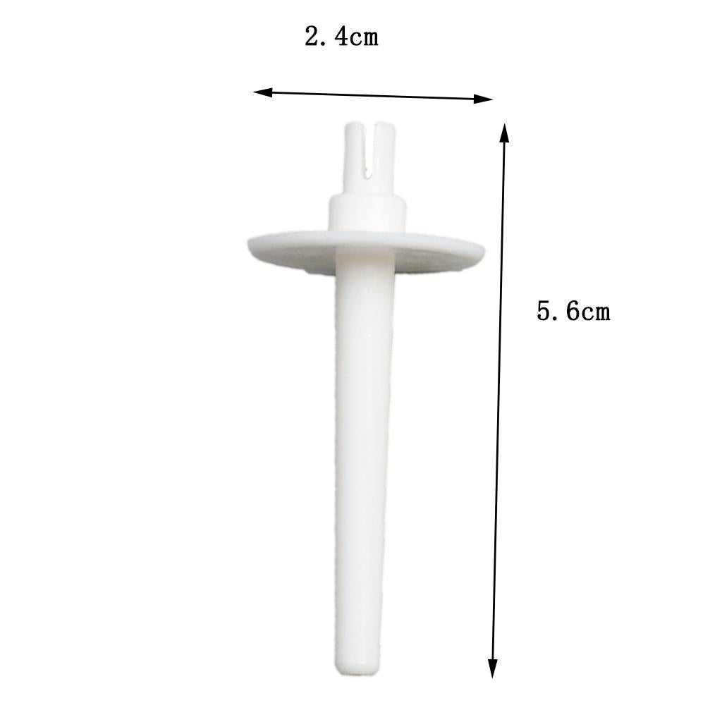 6x Solid Sewing Machine Spool Pins Spare Bobbin 2.4x5.6cm Stand Holder