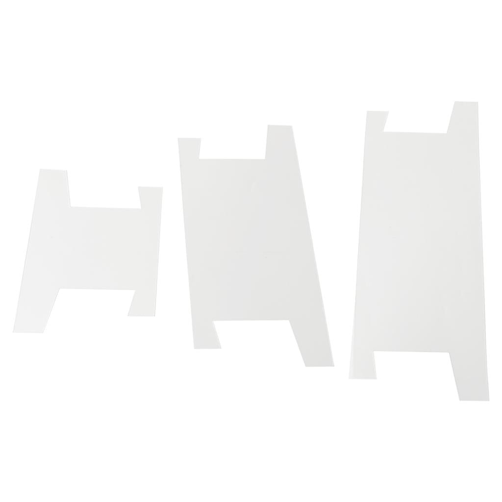 Patchwork Quilting Ruler Stencil Template DIY Stationery Storage Bag S