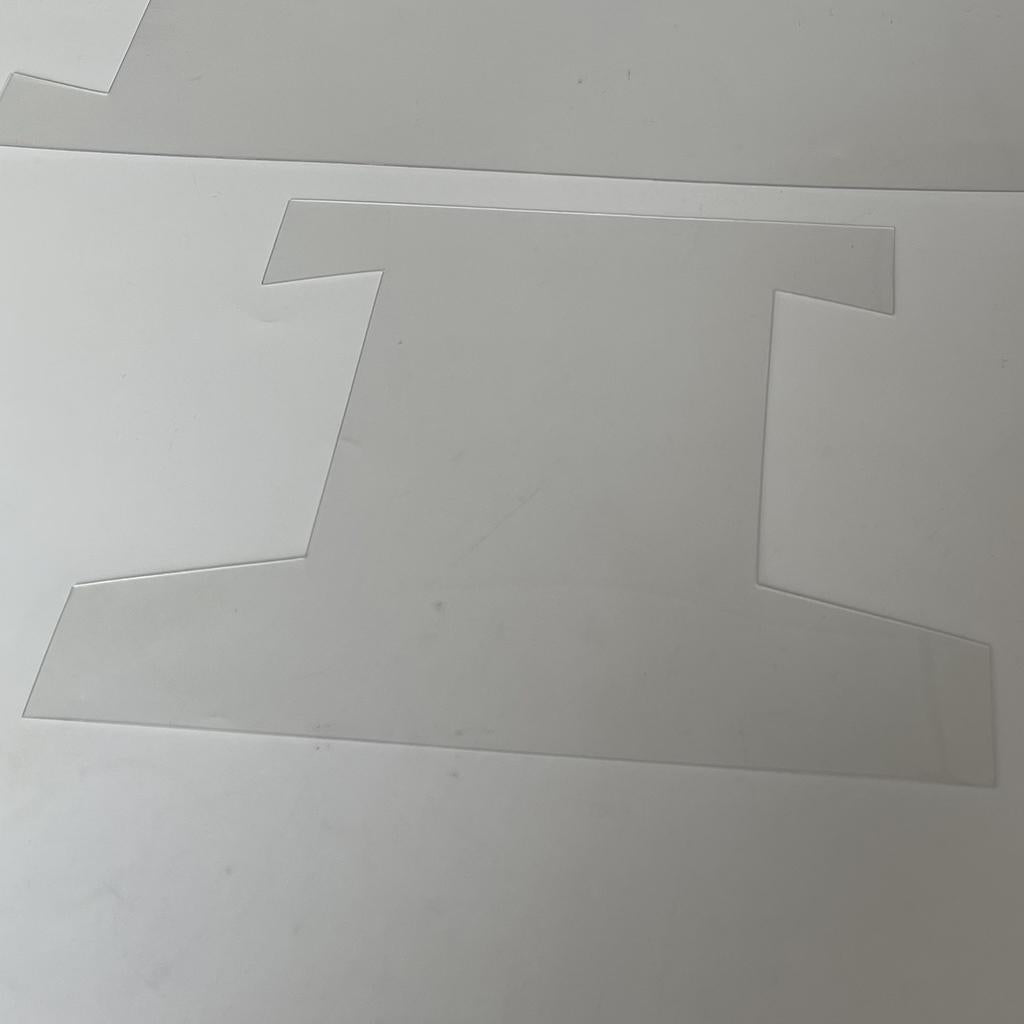 Patchwork Quilting Ruler Stencil Template DIY Stationery Storage Bag L