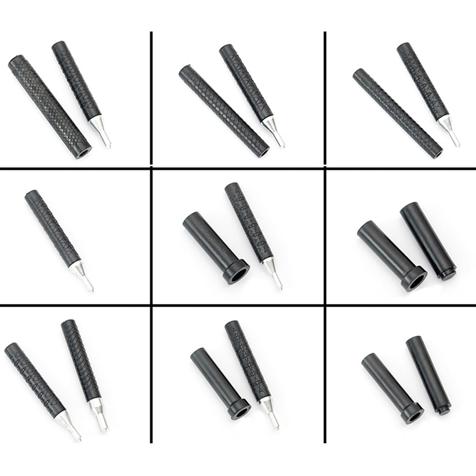 DIY Leather Craft Tool for Punch Hole and Install Rivet Button Heavy Duty