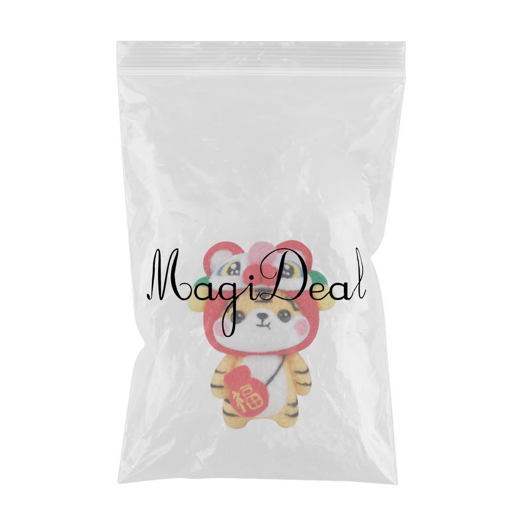 Needle Felting Kit Felt Work Tools Beginner Supplies Foam Pad Wool Roving