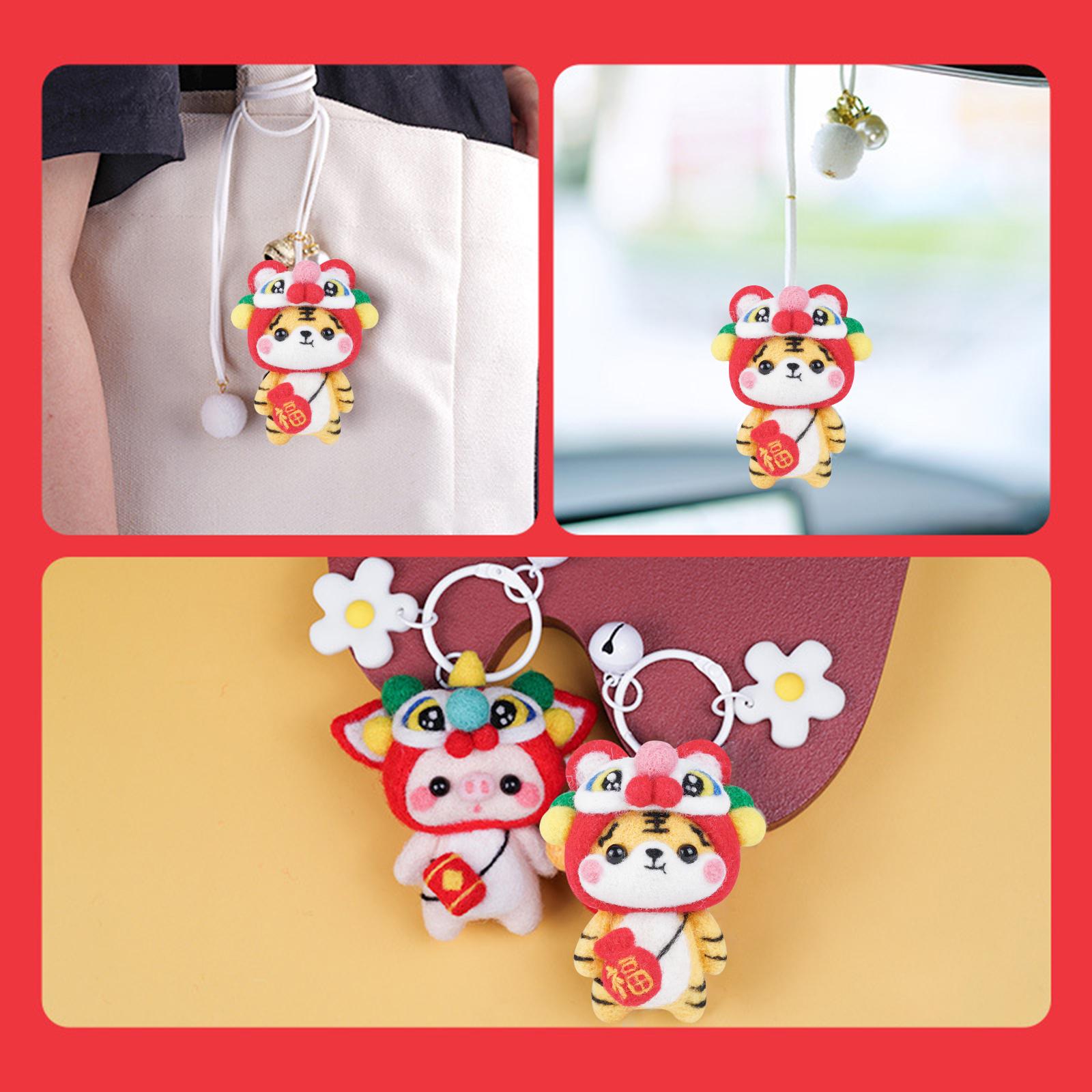 Needle Felting Kit Felt Work Tools Beginner Supplies Foam Pad Wool Roving