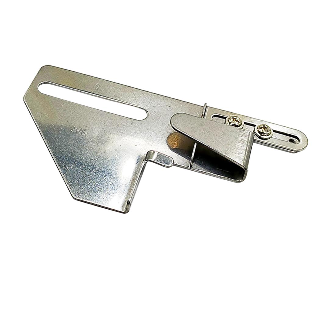 Adjustable Cloth Guide Fit 2/3 Needle Cover Stitch Machine Durable Metal